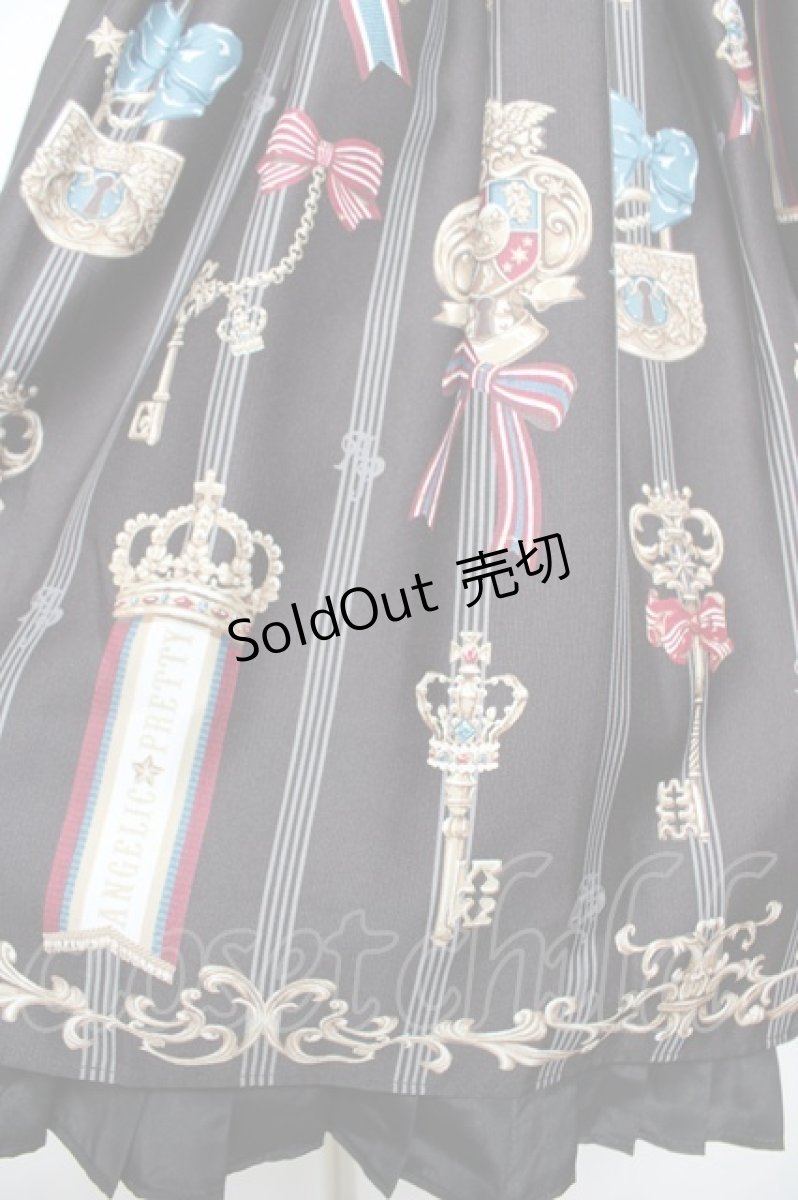 画像4: Angelic Pretty / British Keysワンピース  黒 Y-25-12-08-138-AP-OP-SZ-ZT621 (4)