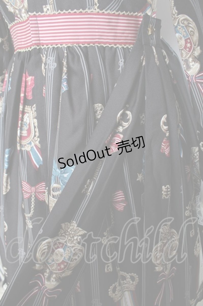 画像7: Angelic Pretty / British Keysワンピース  黒 Y-25-12-08-138-AP-OP-SZ-ZT621 (7)