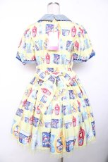 画像2: Angelic Pretty / Sunny Smile Laundryワンピース  イエロー Y-25-12-08-140-AP-OP-SZ-ZI (2)