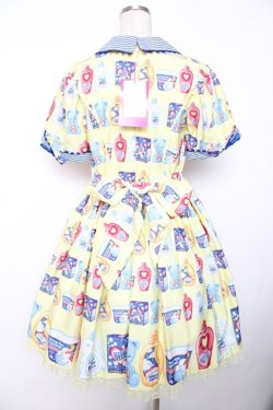 画像2: Angelic Pretty / Sunny Smile Laundryワンピース  イエロー Y-25-12-08-140-AP-OP-SZ-ZY