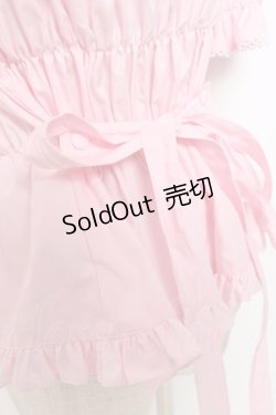 画像4: metamorphose / 木漏れ日のトロイメライ丸襟半袖ブラウス 1 ピンク Y-25-12-08-013-ME-BL-SZ-ZY