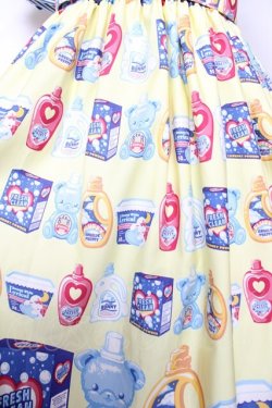 画像4: Angelic Pretty / Sunny Smile Laundryワンピース  イエロー Y-25-12-08-140-AP-OP-SZ-ZY