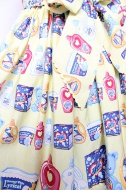 画像6: Angelic Pretty / Sunny Smile Laundryワンピース  イエロー Y-25-12-08-140-AP-OP-SZ-ZY