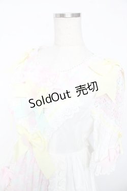 画像3: BABY, THE STARS SHINE BRIGHT / はるちゃんの花舞うEternal Gardenワンピース  ホワイト Y-25-12-08-141-BA-OP-SZ-ZY