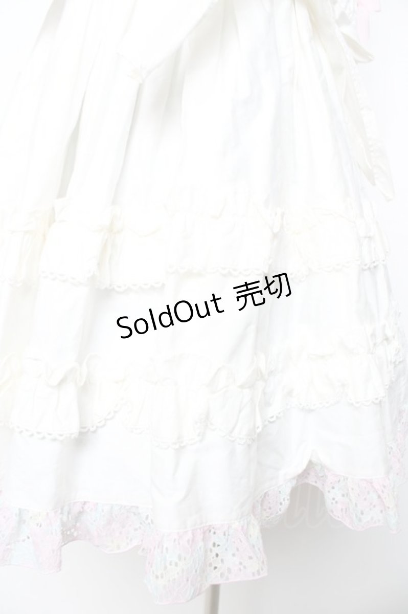 画像7: BABY, THE STARS SHINE BRIGHT / はるちゃんの花舞うEternal Gardenワンピース  ホワイト Y-25-12-08-141-BA-OP-SZ-ZY (7)