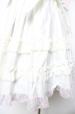 画像7: BABY, THE STARS SHINE BRIGHT / はるちゃんの花舞うEternal Gardenワンピース  ホワイト Y-25-12-08-141-BA-OP-SZ-ZY (7)