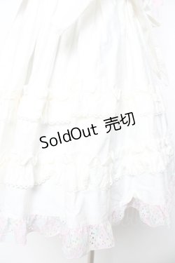 画像7: BABY, THE STARS SHINE BRIGHT / はるちゃんの花舞うEternal Gardenワンピース  ホワイト Y-25-12-08-141-BA-OP-SZ-ZY