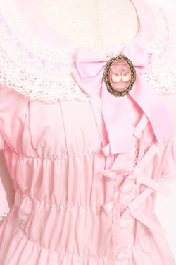 画像6: metamorphose / 木漏れ日のトロイメライ丸襟半袖ブラウス 1 ピンク Y-25-12-08-013-ME-BL-SZ-ZY