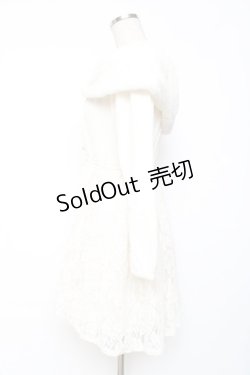 画像2: LIZ LISA / ファーリボンワンピース 0 白 Y-25-12-08-018-LO-OP-SZ-ZY