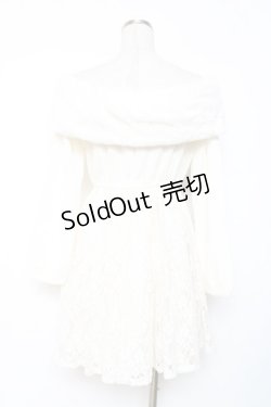 画像3: LIZ LISA / ファーリボンワンピース 0 白 Y-25-12-08-018-LO-OP-SZ-ZY