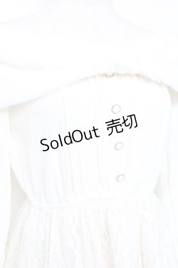 画像4: LIZ LISA / ファーリボンワンピース 0 白 Y-25-12-08-018-LO-OP-SZ-ZY