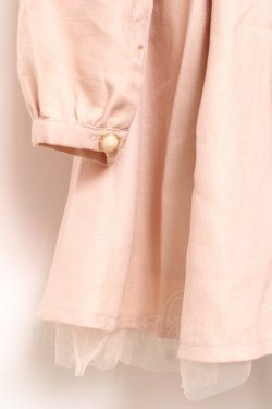 画像4: LIZ LISA / フロントリボンワンピース 0 くすみピンク Y-25-12-08-020-LO-OP-SZ-ZY