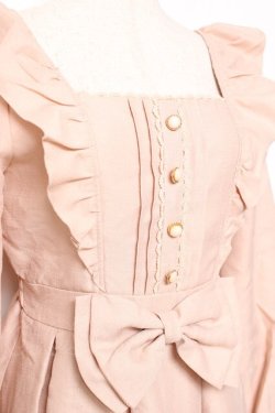 画像5: LIZ LISA / フロントリボンワンピース 0 くすみピンク Y-25-12-08-020-LO-OP-SZ-ZY