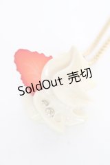 Q-pot. / Starawberry Whip Necklace  白 Y-25-12-10-004-QP-AC-SZ-ZY