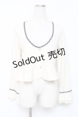 axes femme / マリンボタンカットカーディガン M 生成り Y-25-12-10-034-AX-TO-SZ-ZY