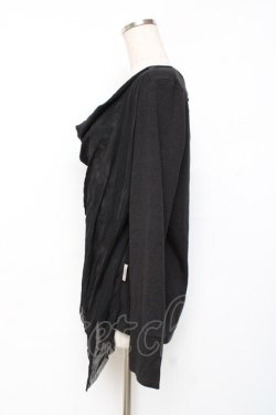 画像2: Rozen Kavalier / ドレープレイヤードプリントトップス  黒 Y-25-12-10-043-OO-TO-SZ-ZY