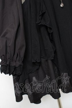 画像5: Ozz oneste / 裾シャンデリアプリントワンピース  黒 Y-25-12-10-045-OO-OP-SZ-ZY