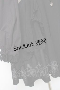 画像5: Ozz oneste / 裾シャンデリアプリントワンピース  黒 Y-25-12-10-045-OO-OP-SZ-ZS