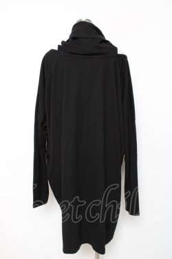 画像2: SEX POT ReVeNGe / 肩あきハイネックロングトップス F 黒 Y-25-12-10-050-SP-TO-SZ-ZY