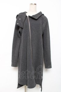 Rozen Kavalier / 裏起毛ロングパーカー  グレー Y-25-12-10-052-OO-TO-SZ-ZY