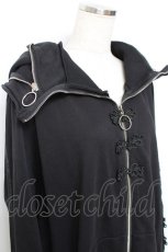 画像5: REFLEM / チャイナボリュームネックブルゾン F 黒 Y-25-12-10-053-PU-JA-SZ-ZT0408Y (5)