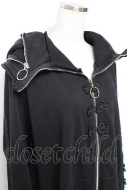 画像5: REFLEM / チャイナボリュームネックブルゾン F 黒 Y-25-12-10-053-PU-JA-SZ-ZY