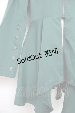 画像4: axes femme POETIQUE / コウモリカラーイレヘムジャケット M グリーン Y-25-12-10-055-AX-JA-SZ-ZY