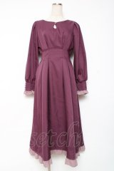 axes femme / ベルシックワンピース F パープル Y-25-12-10-062-AX-OP-SZ-ZY