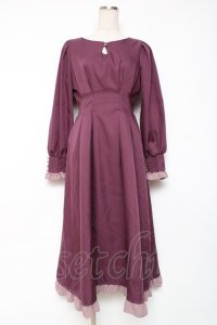 axes femme / ベルシックワンピース F パープル Y-25-12-10-062-AX-OP-SZ-ZY