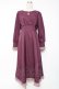 画像1: axes femme / ベルシックワンピース F パープル Y-25-12-10-062-AX-OP-SZ-ZY (1)