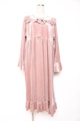 Kurumi Collaboration / マダムノクターンルームワンピース M 中桃 Y-25-12-10-064-LO-OP-SZ-ZY