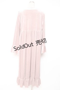 画像2: Kurumi Collaboration / マダムノクターンルームワンピース M 中桃 Y-25-12-10-064-LO-OP-SZ-ZY