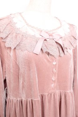 画像3: Kurumi Collaboration / マダムノクターンルームワンピース M 中桃 Y-25-12-10-064-LO-OP-SZ-ZY