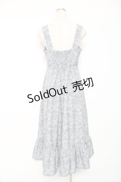 画像2: m petit by misako / NINA'Sトワルドジュイジャンパースカート M ブルーグレー Y-25-12-10-066-LO-OP-SZ-ZS