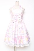 Angelic Pretty / Baby Toysジャンパースカート  ピンク Y-25-12-10-069-AP-OP-SZ-ZY