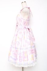 画像2: Angelic Pretty / Baby Toysジャンパースカート  ピンク Y-25-12-10-069-AP-OP-SZ-ZS (2)