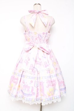 画像3: Angelic Pretty / Baby Toysジャンパースカート  ピンク Y-25-12-10-069-AP-OP-SZ-ZY