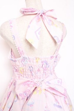 画像4: Angelic Pretty / Baby Toysジャンパースカート  ピンク Y-25-12-10-069-AP-OP-SZ-ZY