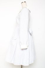 画像2: Angelic Pretty / Macaron Tweedワンピース  サックス Y-25-12-10-070-AP-OP-SZ-ZS (2)