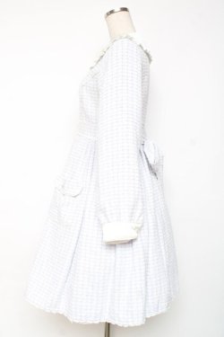 画像2: Angelic Pretty / Macaron Tweedワンピース  サックス Y-25-12-10-070-AP-OP-SZ-ZY