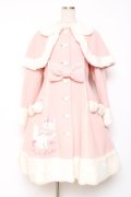 Angelic Pretty / おでかけショコラちゃんアップリケコート  ピンク Y-25-12-10-076-AP-CO-SZ-ZY