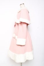 画像2: Angelic Pretty / おでかけショコラちゃんアップリケコート  ピンク Y-25-12-10-076-AP-CO-SZ-ZTC027 (2)