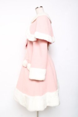 画像2: Angelic Pretty / おでかけショコラちゃんアップリケコート  ピンク Y-25-12-10-076-AP-CO-SZ-ZY