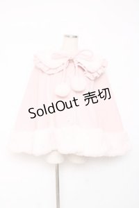 Chalmiere / ドーリーケープ M ピンク Y-25-12-10-077-LO-CO-SZ-ZY