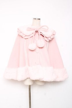 画像1: Chalmiere / ドーリーケープ M ピンク Y-25-12-10-077-LO-CO-SZ-ZY