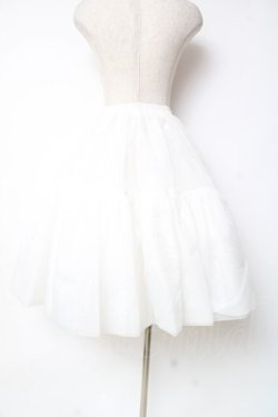 画像2: Hoshibako Works / 60cm ボリュームチュールパニエスカート  ホワイト Y-25-12-10-085-LO-SK-SZ-ZY