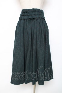 画像2: axes femme / コルセット風ベルトスカート M グリーン Y-25-12-10-088-AX-SK-SZ-ZY