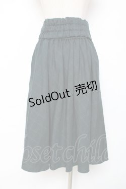 画像2: axes femme / コルセット風ベルトスカート M グリーン Y-25-12-10-088-AX-SK-SZ-ZI