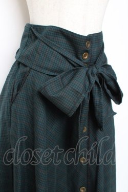 画像3: axes femme / コルセット風ベルトスカート M グリーン Y-25-12-10-088-AX-SK-SZ-ZY