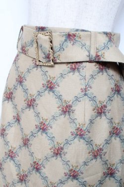 画像3: axes femme / フラワープリントスカート M イエロー Y-25-12-10-089-AX-SK-SZ-ZY